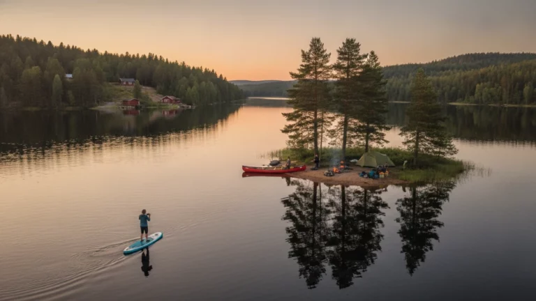 Planera en kanottur över flera dagar
